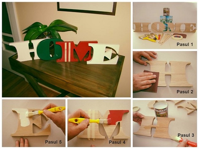 cum sa faci litere de lemn