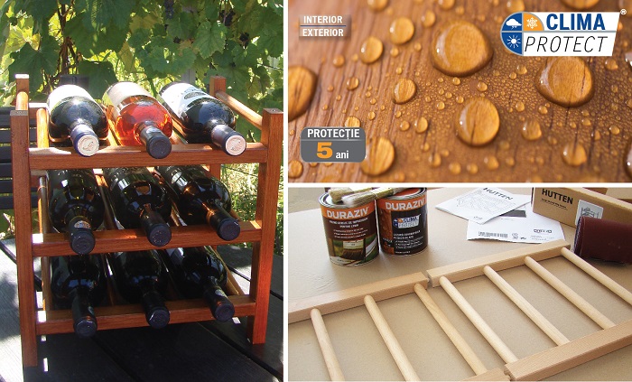 Vinurile bune se păstrează &icirc;n rastele personalizate